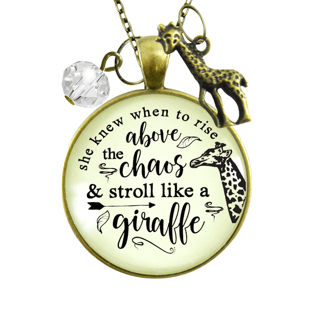Girraffe Pendant & Necklace By the Difference World Coin Jewelry Girraffe Pendant & Necklace By the Difference World Coin Jewelry